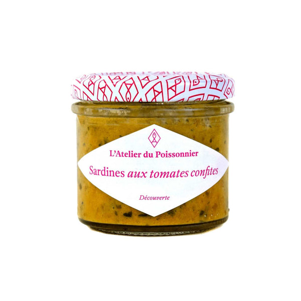 Sardine rillettes with candied tomatoes 90g - l'Atelier Du Poissonnier