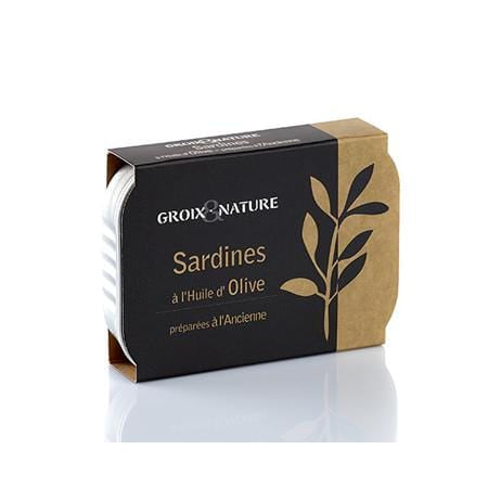Sardines à l’huile d’olive - Groix et Nature