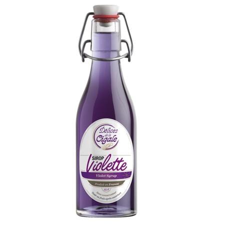 Sirop de Violette 25cl - Les Délices de la Cigale