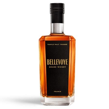 Bellevoye, getorfter Triple Malt Whisky, Frankreich